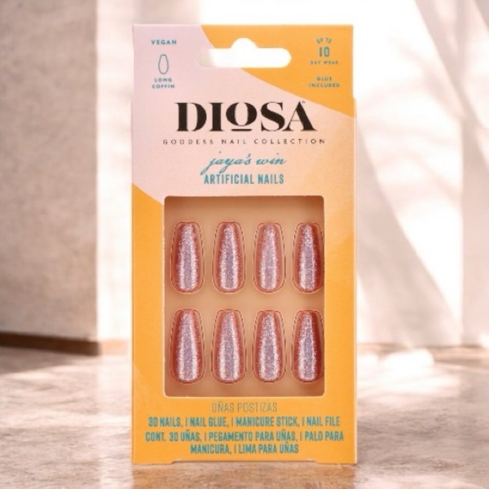 Diosa Glitter Nails